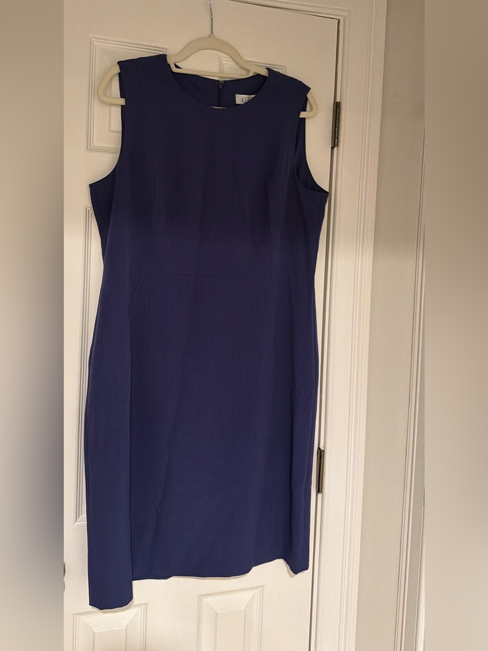 Kasper Sleeveless Sheath Dress in Royal Blue